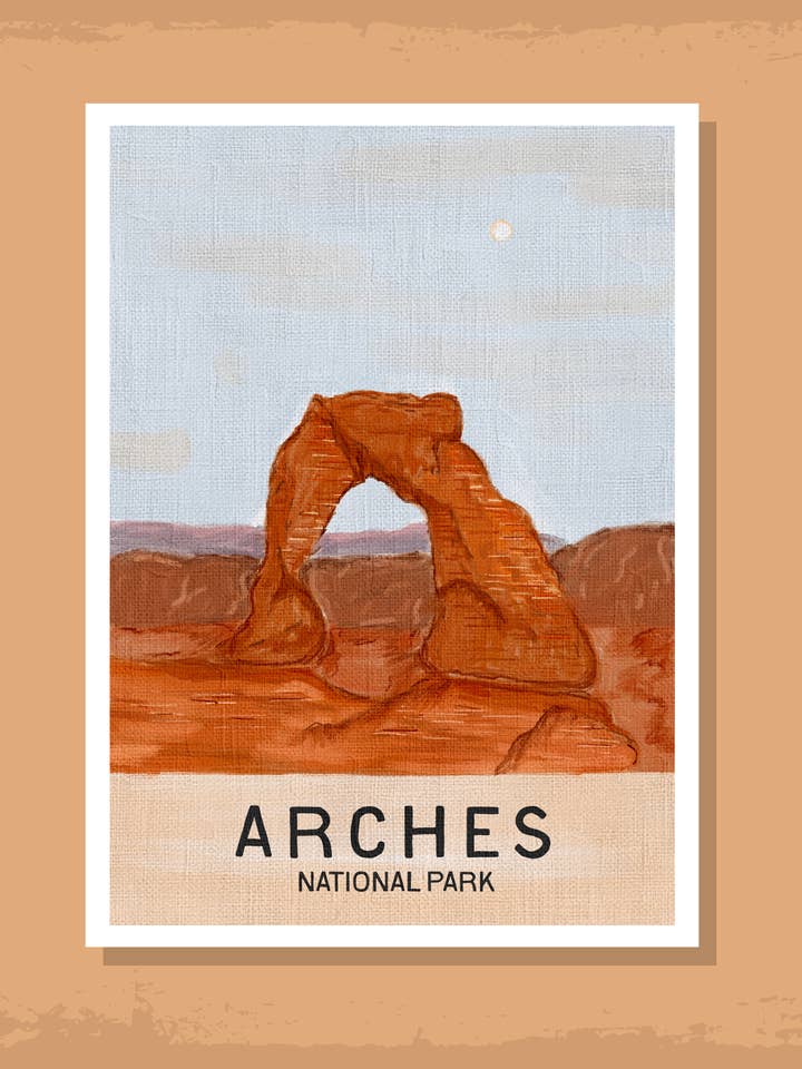 Arches Art Print for wholesale by Honey By Hand