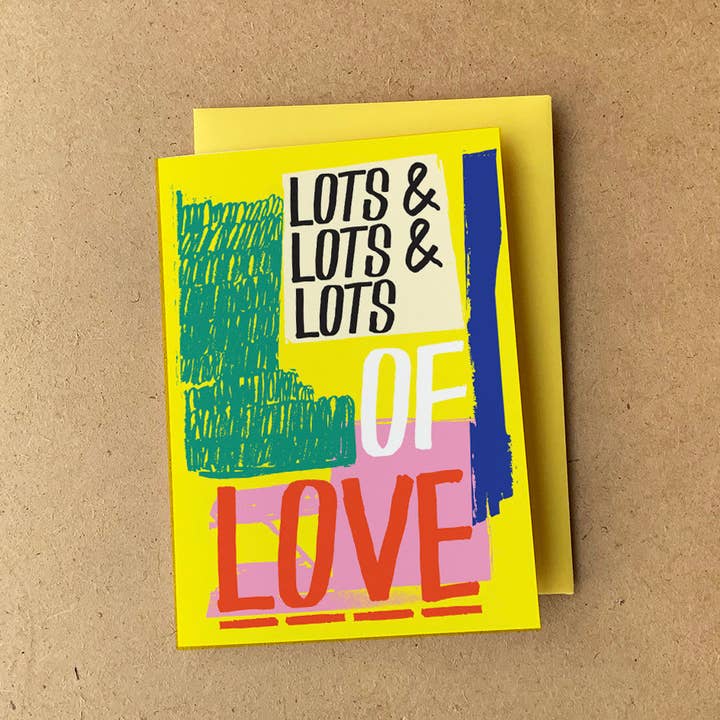 Biglietto di Auguri "Tanti" per la vendita all'ingrosso da parte di RUDE