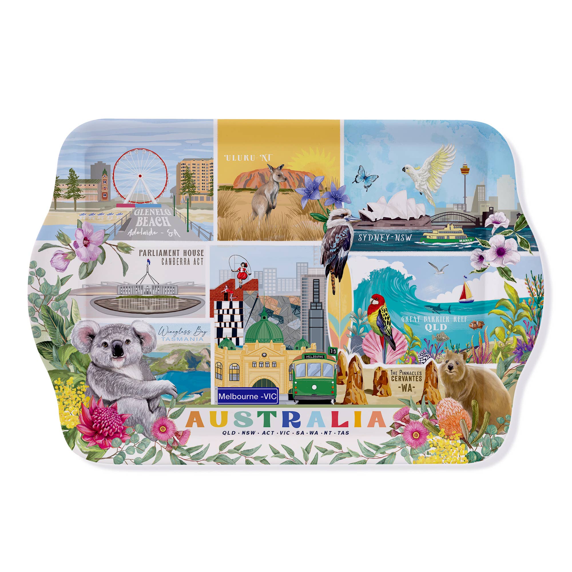 La La Land - Wholesale Decoratief dienblad - Bak G'day Australië0