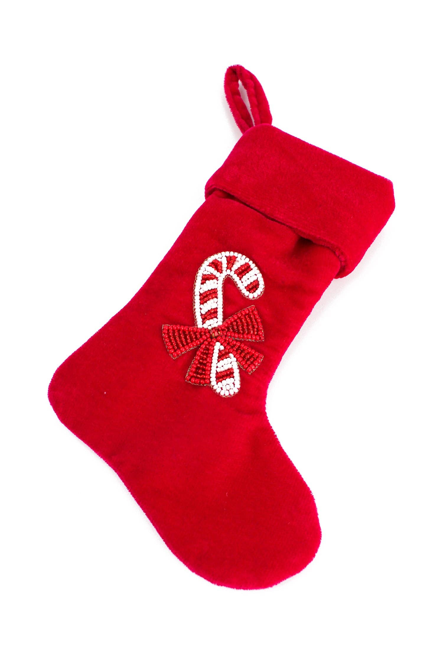 My Doris – wholesale Holiday Stocking – CANDY CANE MINI STOCKING DECORATION