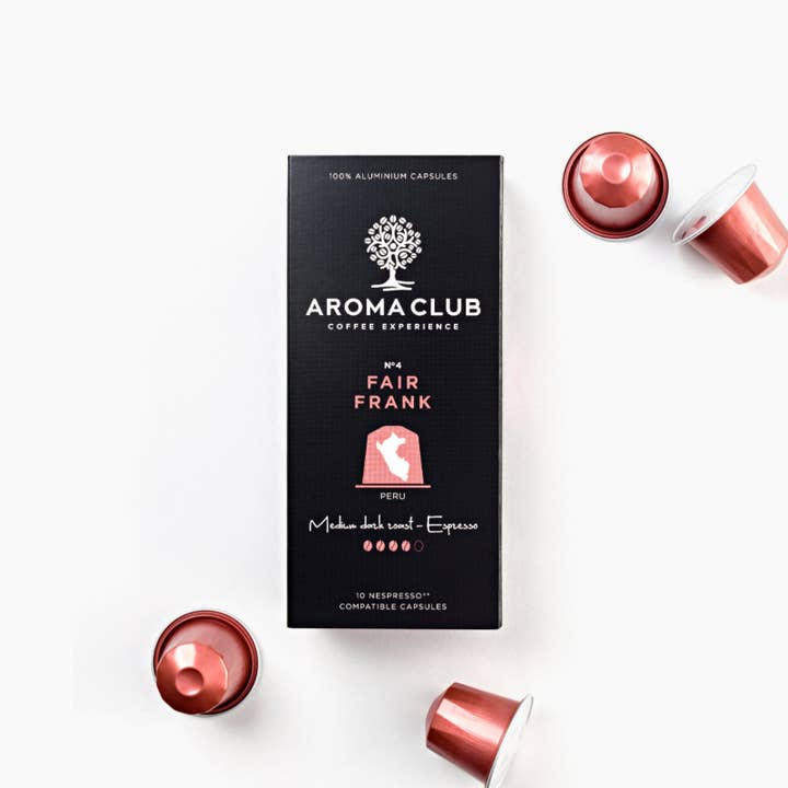 Aroma Club Coffee - Nespresso Pods - N°4 Fair Frank for wholesale by Aroma Club - Coffee Experience