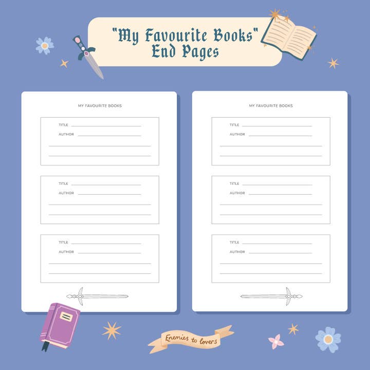 Hopscotch Paper Co. - Wholesale Journal/Diary - Reading Journal Dragon, Cosy Quest – 50 Book Review Notebook13