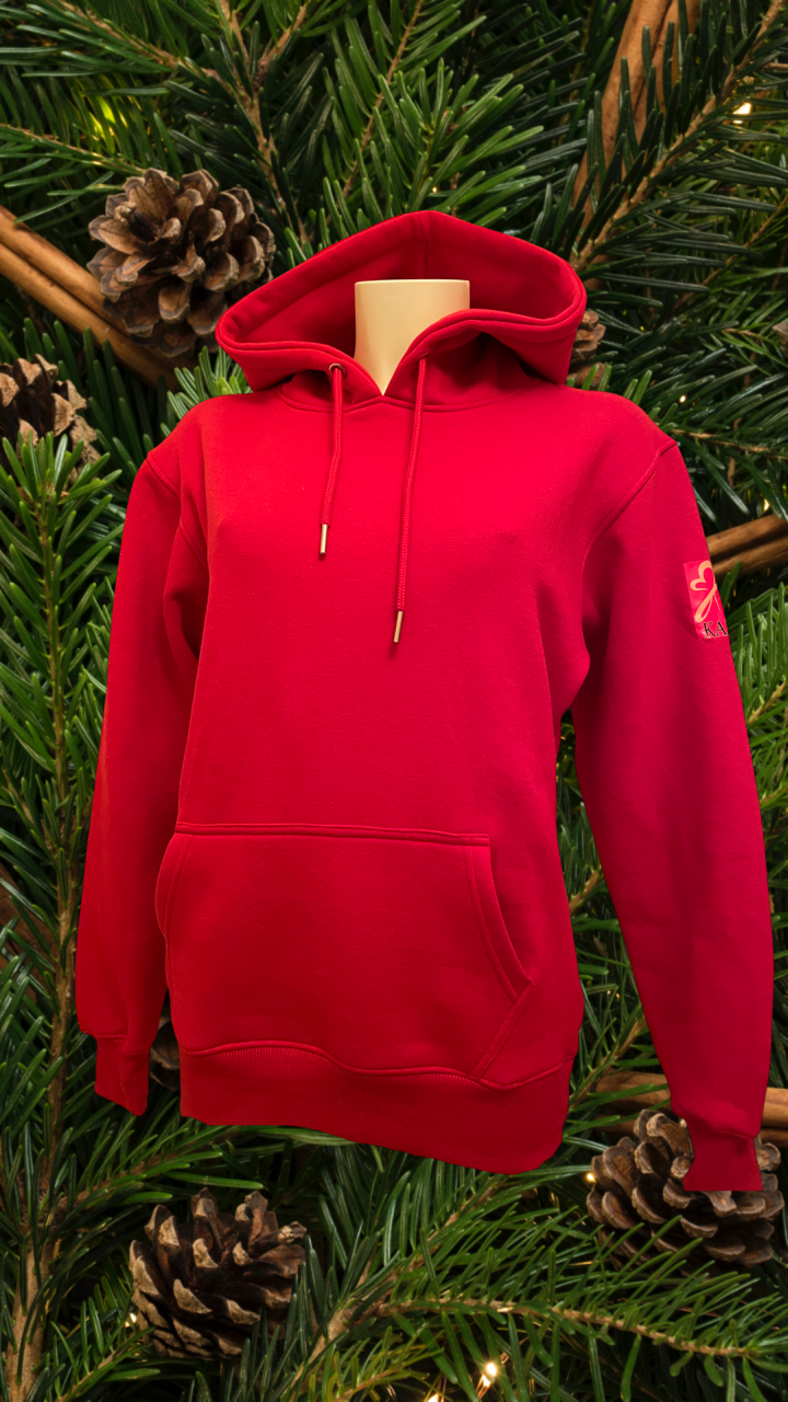 kamb - Wholesale Hoodie - Women's - Plain Red fleece hoodie2