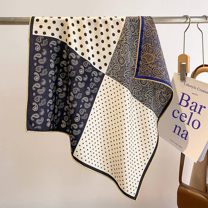 Marayn - Wholesale Scarf - Women's - Luxury Silk Wool Scarf Chic Style 202519