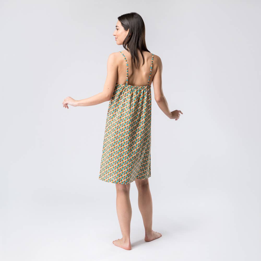 Veraluna Sustainable Clothing - Wholesale Nightgown - Women's - ORGANIC COTTON NIGHTGOWN KAMSON FAIR TRADE7