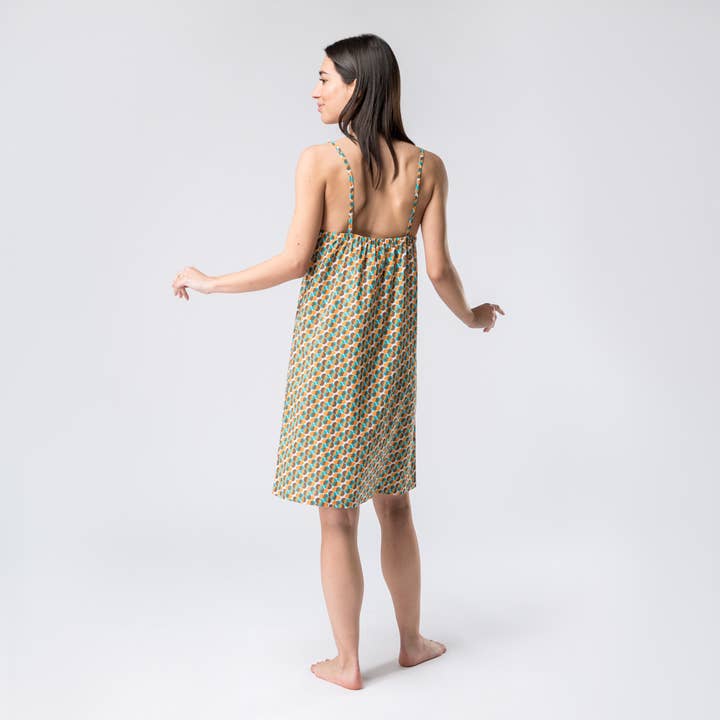 Veraluna Sustainable Clothing - Wholesale Nightgown - Women's - ORGANIC COTTON NIGHTGOWN KAMSON FAIR TRADE7