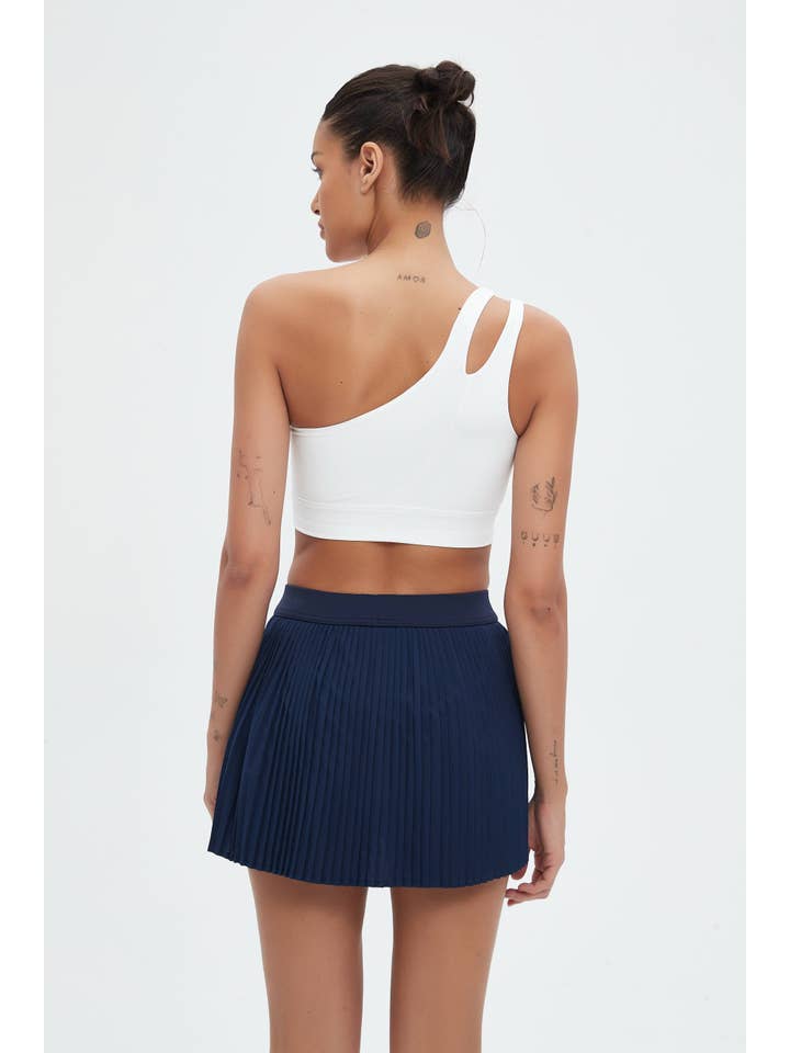 Mantra Active - Wholesale Athletic Skirt - Women's - Laila Pleated Active Tennis Skirt2