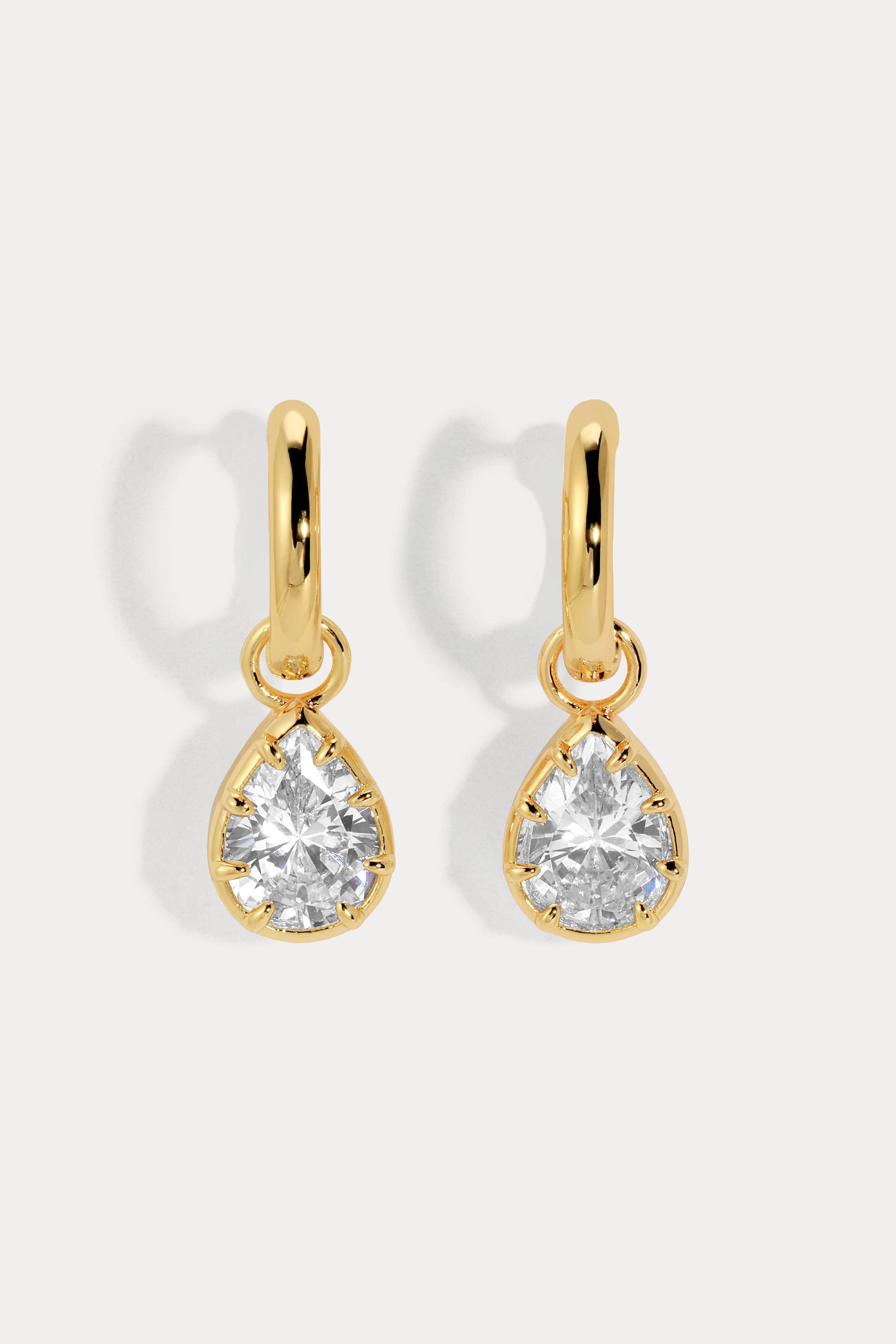 Lili Claspe - Wholesale Dangle Earrings - Estelle Pear Drops6