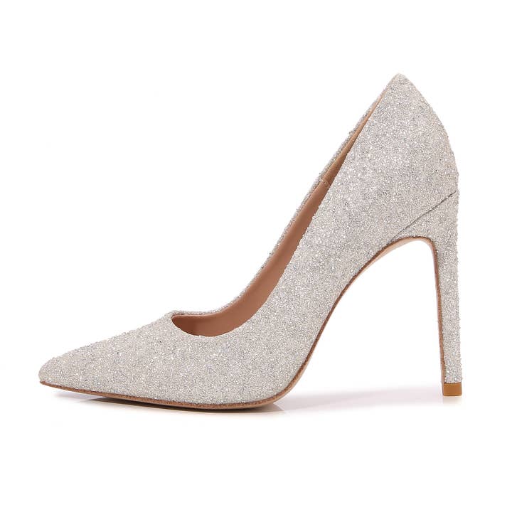 Shop Lev - Wholesale High Heels - Women's - Women Sparkle Pointed Toe High Heel Pumps3