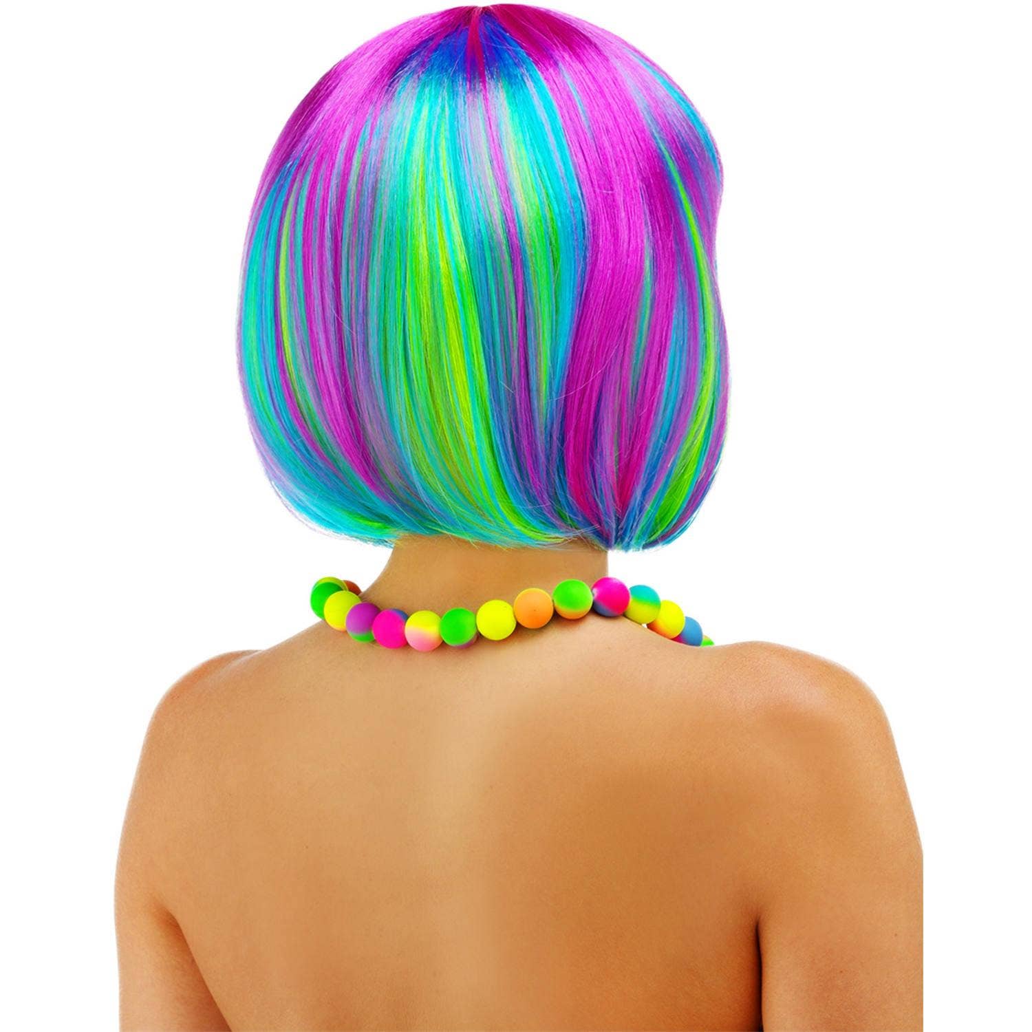 Folat – wholesale Wig/hair piece – Rainbow Bob Wig1