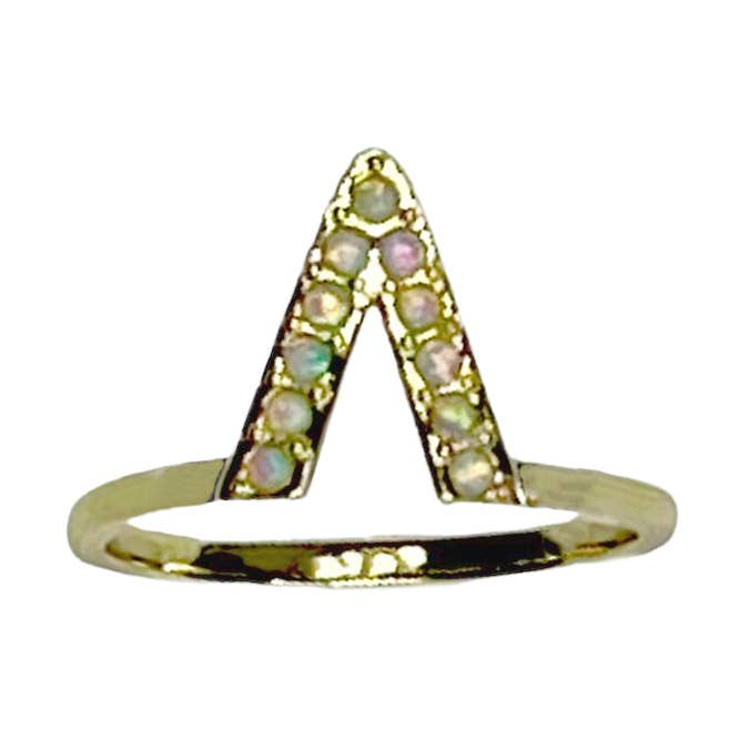 Mountain Peak Opal Ring for wholesale by Benny Loves Stella