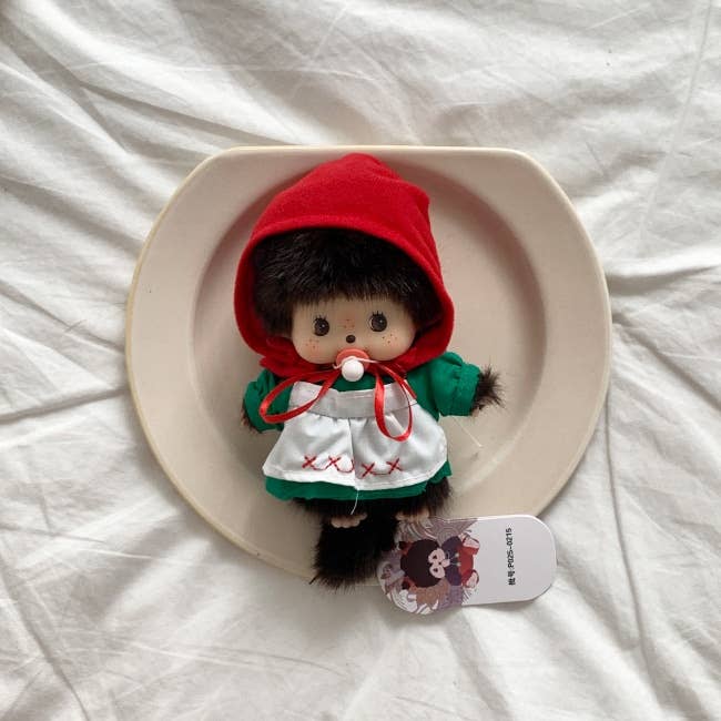 MOND HAUS - Wholesale Keychain - Women's - Wolfie&Hood Keychain – Monchichi Doll in Fairytale Costume