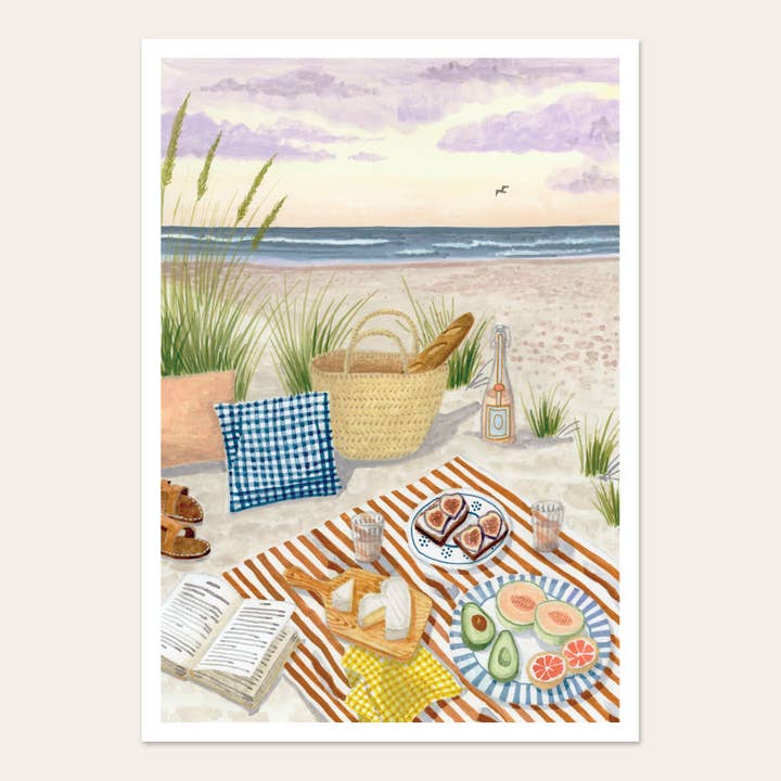 MÉLANIE VOITURIEZ – wholesale Poster – Beach picnic poster