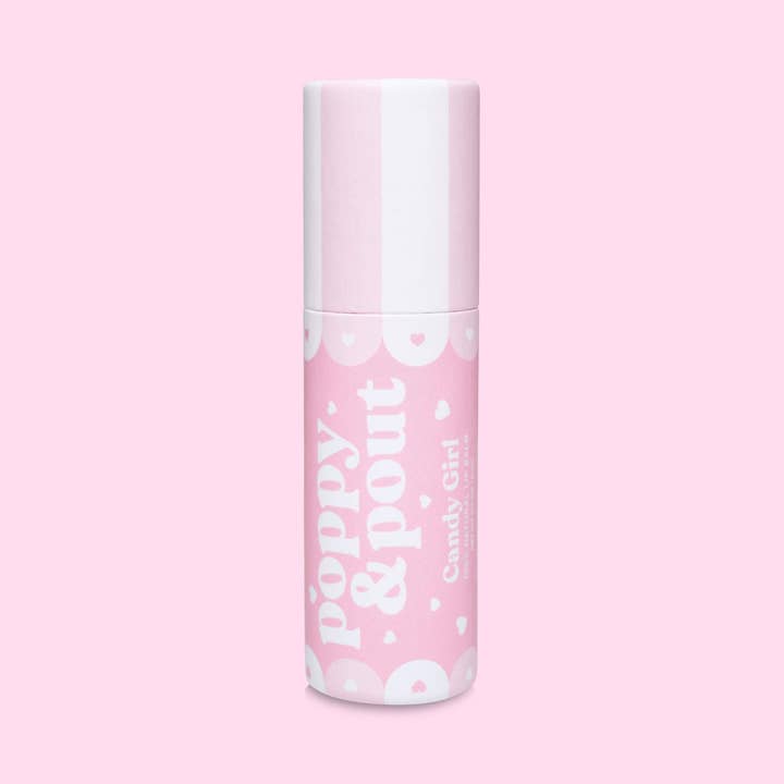 Lip Balm, Valentine's Day, Candy Girl for wholesale by Poppy & Pout