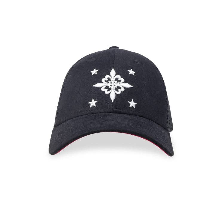 French Nightmare - Wholesale Baseball Cap - Unisex - Men's and Women's Flexfit Cap - Black Cotton Twill -2