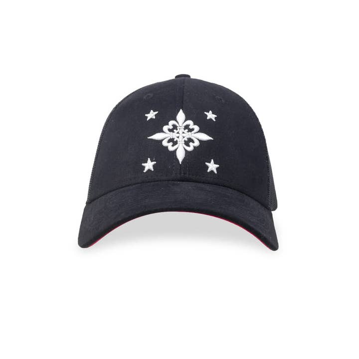 French Nightmare - Wholesale Baseball Cap - Unisex - Men's and Women's Flexfit Cap - Black Cotton Twill -2