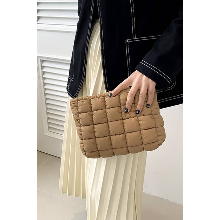 42POPS - Wholesale Makeup/Cosmetic Bag - ',,,.....Quilted Cosmetic Makeup Pouch Clutch Bag