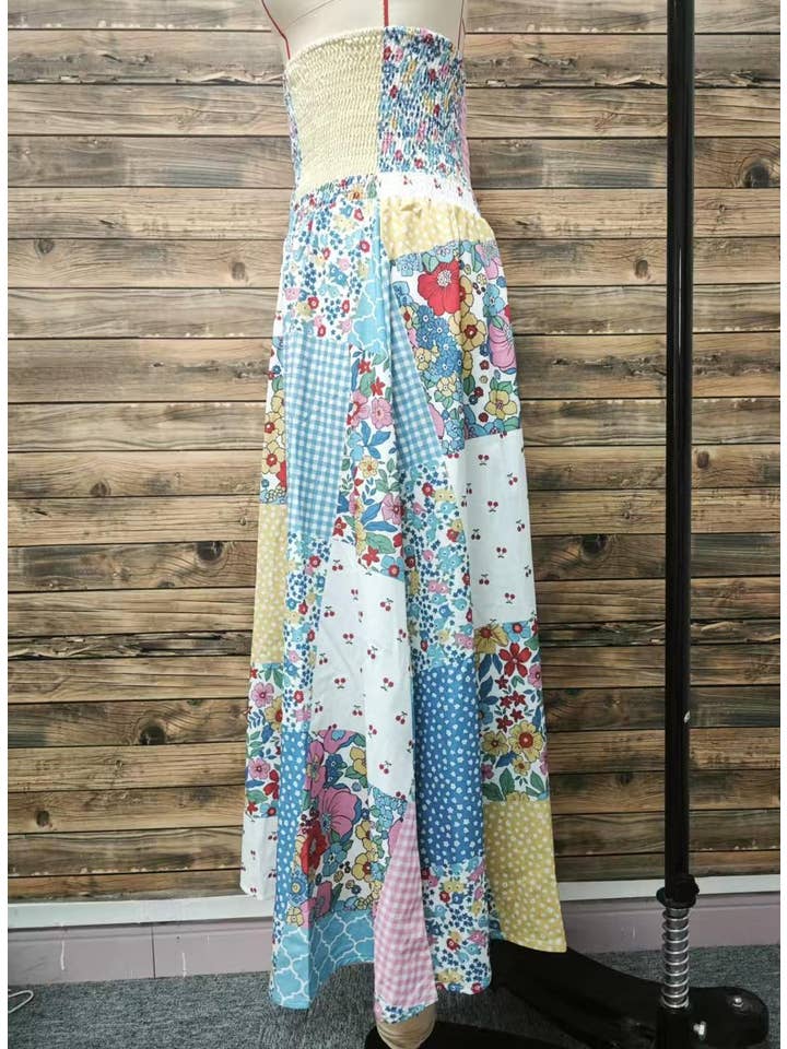 Decor Resort floral urban bohemian maxi skirt for wholesale on Faire