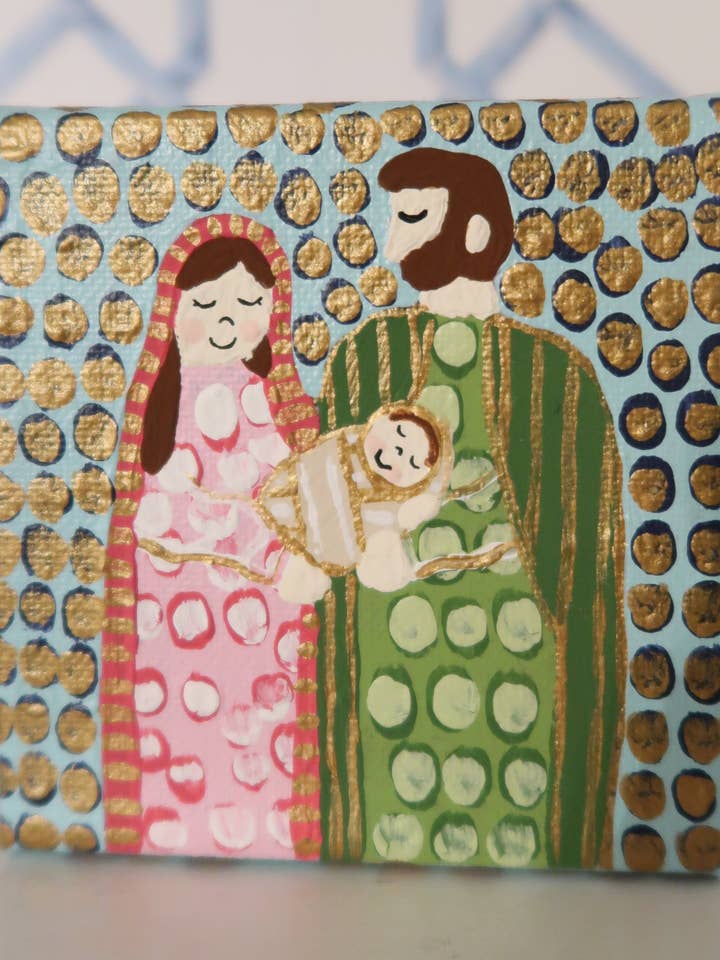 heirloom nativity canvas for wholesale by millie b & co