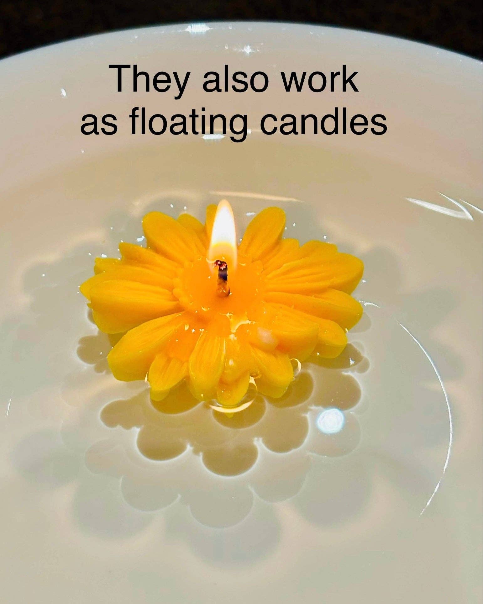 Kourage & co - Vente Bougies originales - Bougie fleur de marguerite en cire de soja10