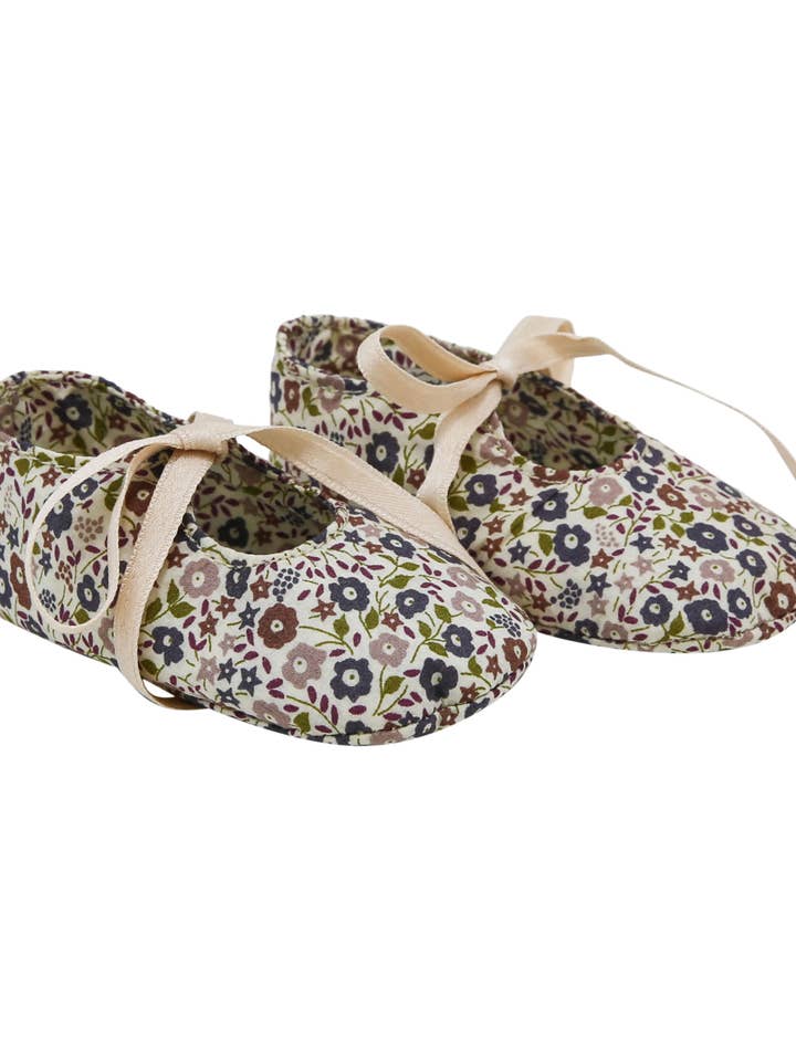 Liberty Bleuet Booties for wholesale by Calisson Little Royals