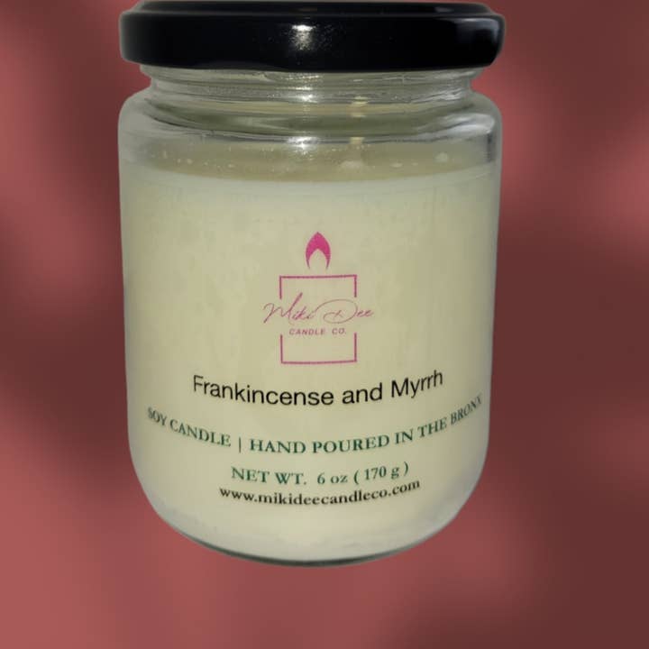 Frankincense and Myrrh for wholesale by Miki Dee Candle Co LLC