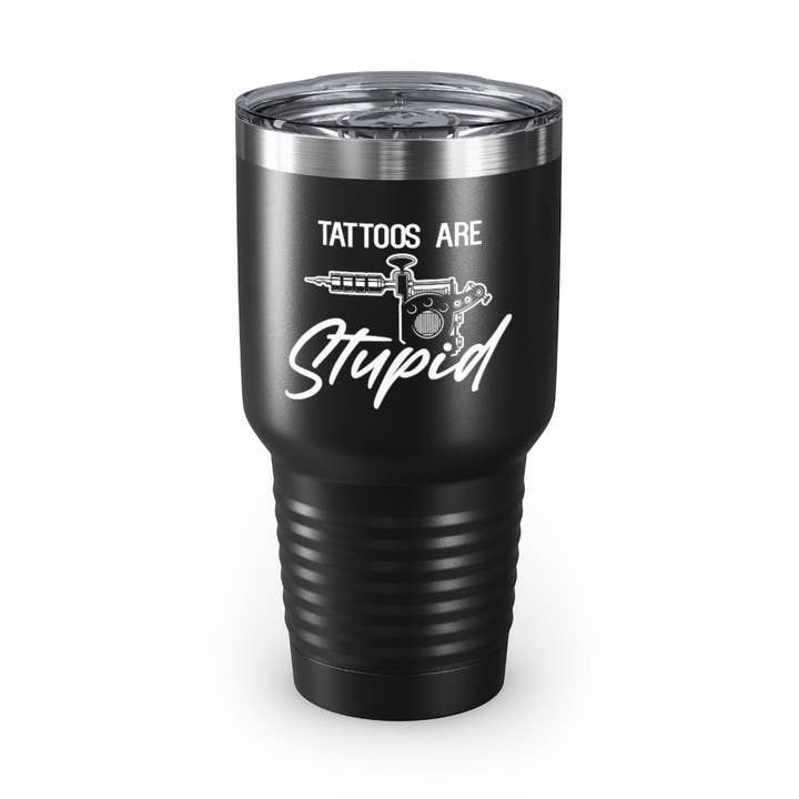 30oz Tumbler Stainless Steel Colors Hilarious Painted Skin Painting Lover Tattooist Tattooer Humorous Body Modification Inks Needle Enthusiast for wholesale by Teegarb LLC