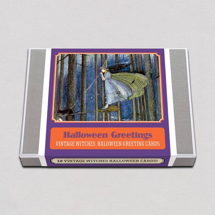 Halloween Greetings - Boxed Halloween Cards for wholesale by Laughing Elephant