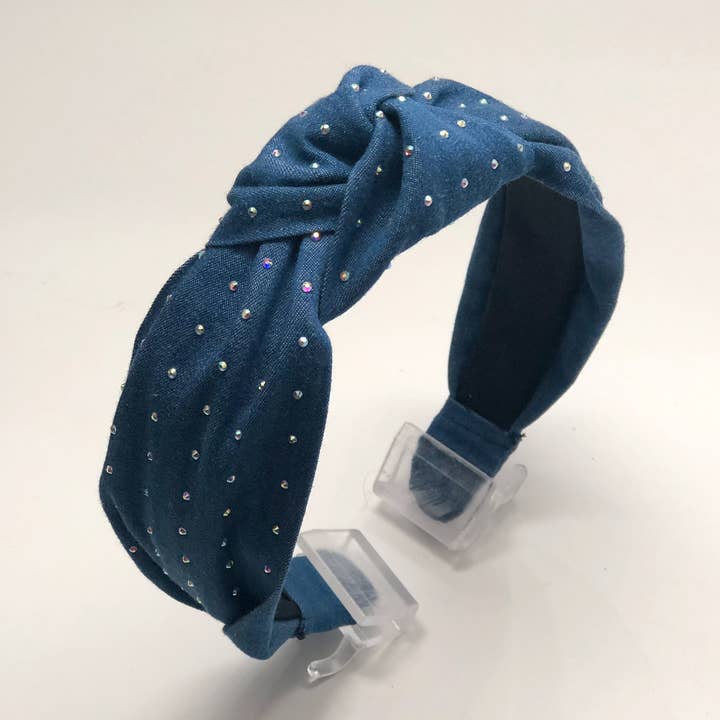 Rhinestone Knot Headbands for wholesale by Mikayla's Creations