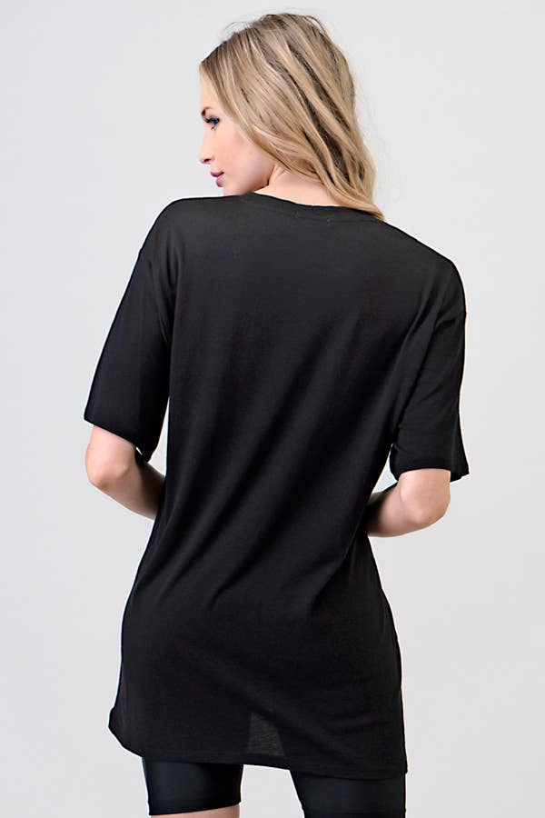 Heart & Hips – Top de malha - Mulher por atacado – JT37251 - TOP DE MANGA CURTA OVERSIZED1