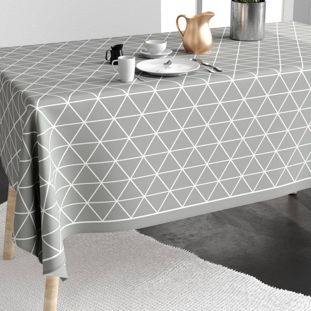 Housse De Rêve - Wholesale Tablecloth - Rectangular stain-resistant tablecloth 140x250 cm Trina cotton1
