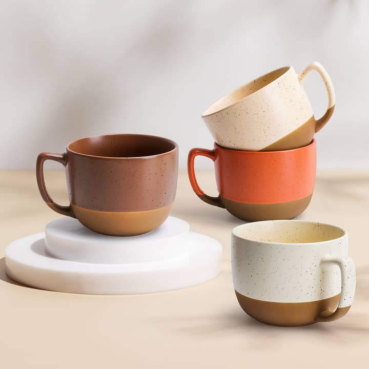 MIAMIO - Wholesale Coffee Mug - Coffee Mug Set Aura Collection (4 x 450 ml)3