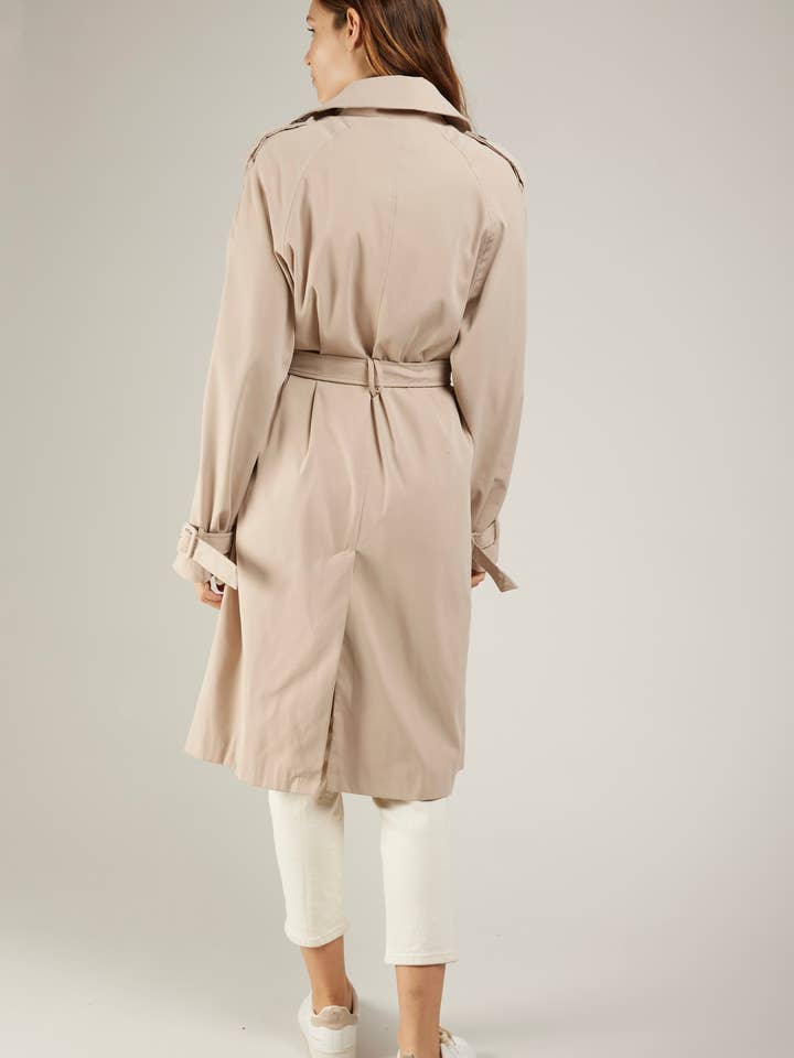Andy & Lucy - Wholesale Trench Coat - Women's - MELVINE - Classic cotton trench coat