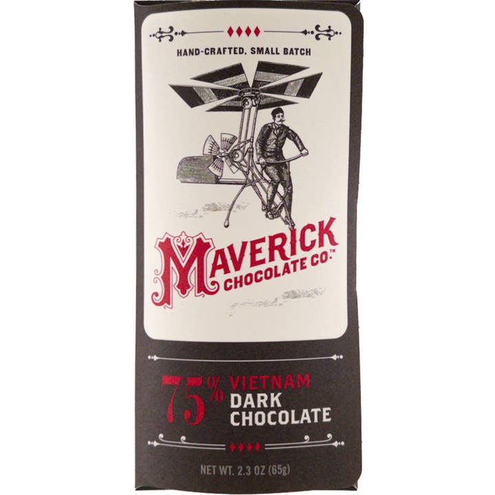 75% Vietnam Dark Chocolate for wholesale by Maverick Chocolate