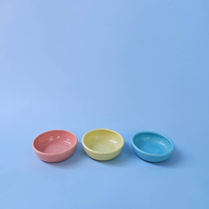 Bad Dogs Studio - Wholesale Jewelry Dish - Sauce Bowl (Extra Small) • Handmade Colorful Ceramic Dish4