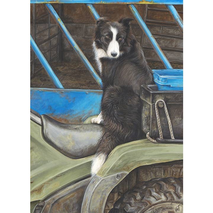 Carte de vœux en attente patiente pour la vente par Natural Partners Limited