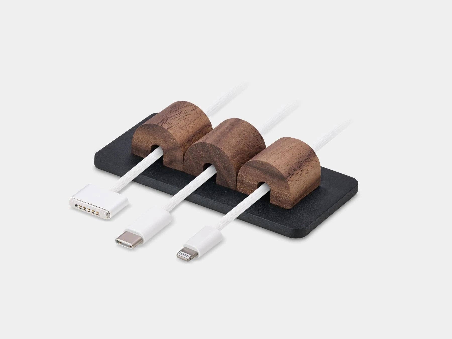 Oakywood - Wholesale Cord Holder - Magnetic Cable Organizer – Premium Wooden Cord Management7
