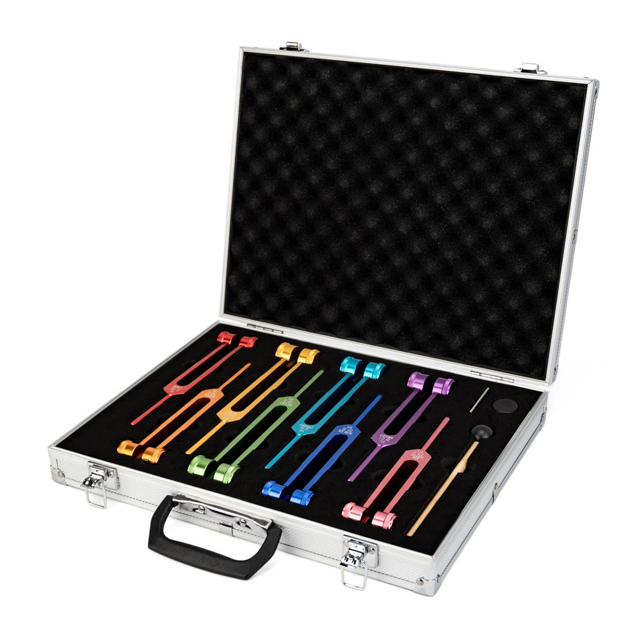 HK Higher Knowing - Wholesale Meditation Supplies - Zen Planetary Chakra Set of Eight Tuning Forks4