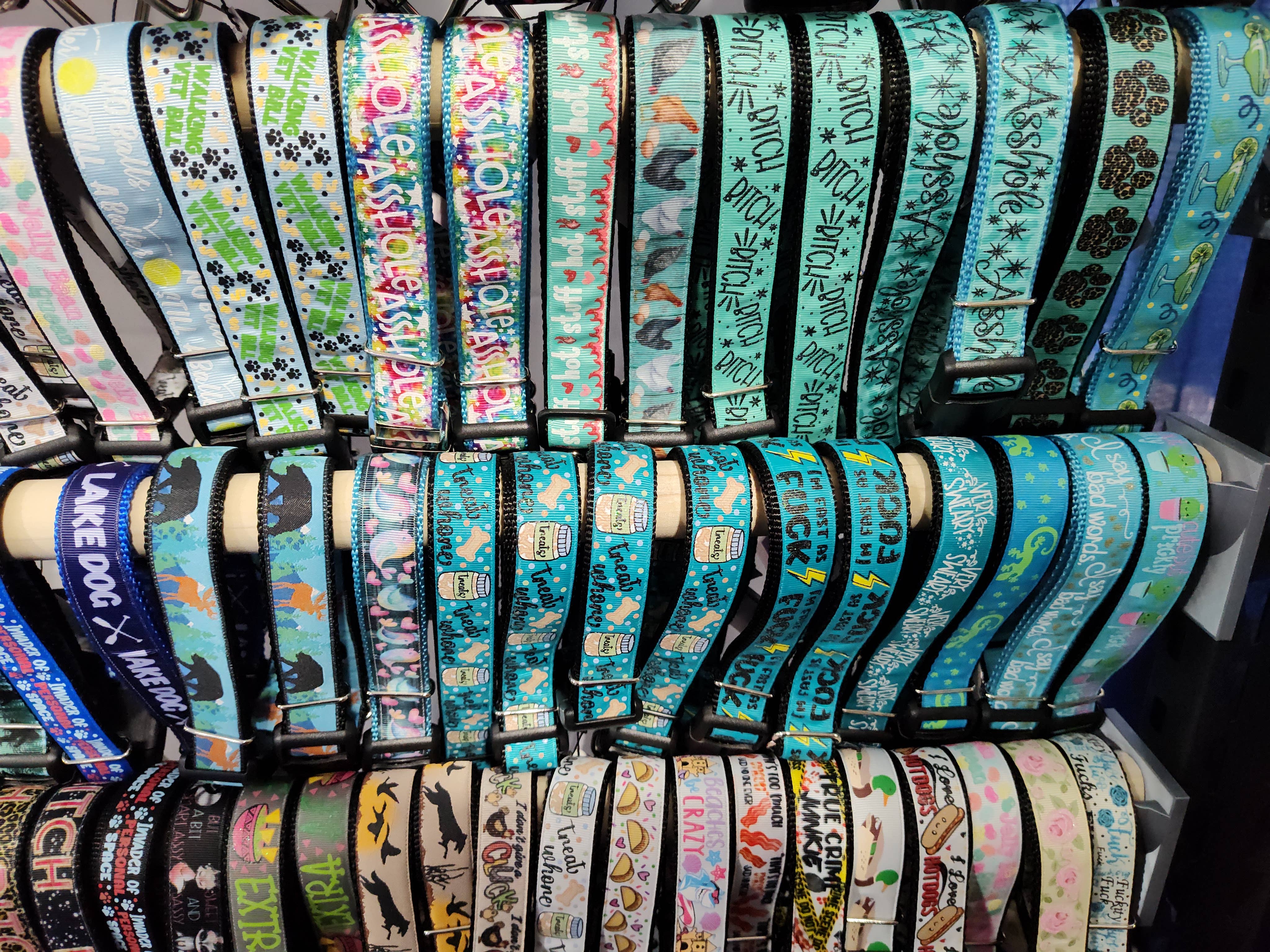 Doot's Pet - Collars For A Cause - Wholesale Pet Collar - Dog - SALE STOCK! Mixed Nylon Dog Collars 30 pc Bulk 6