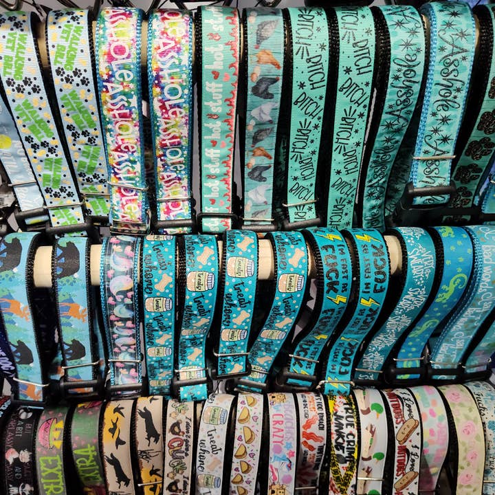 Doot's Pet - Collars For A Cause - Wholesale Pet Collar - Dog - SALE STOCK! Mixed Nylon Dog Collars 30 pc Bulk 6