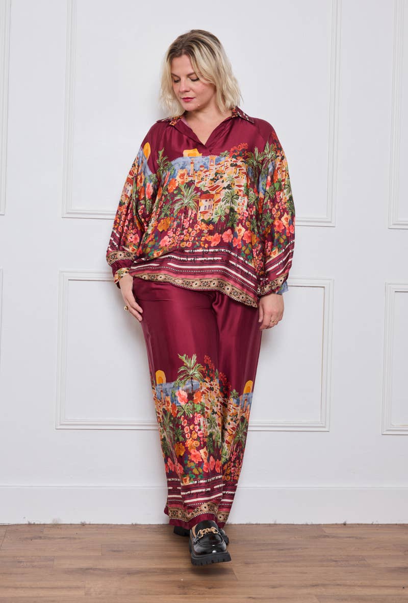 C'MELODIE - Wholesale Top & Pant Set (NOT Loungewear) - Women's - Plus Size Women's Ready-to-Wear Set - SET-85