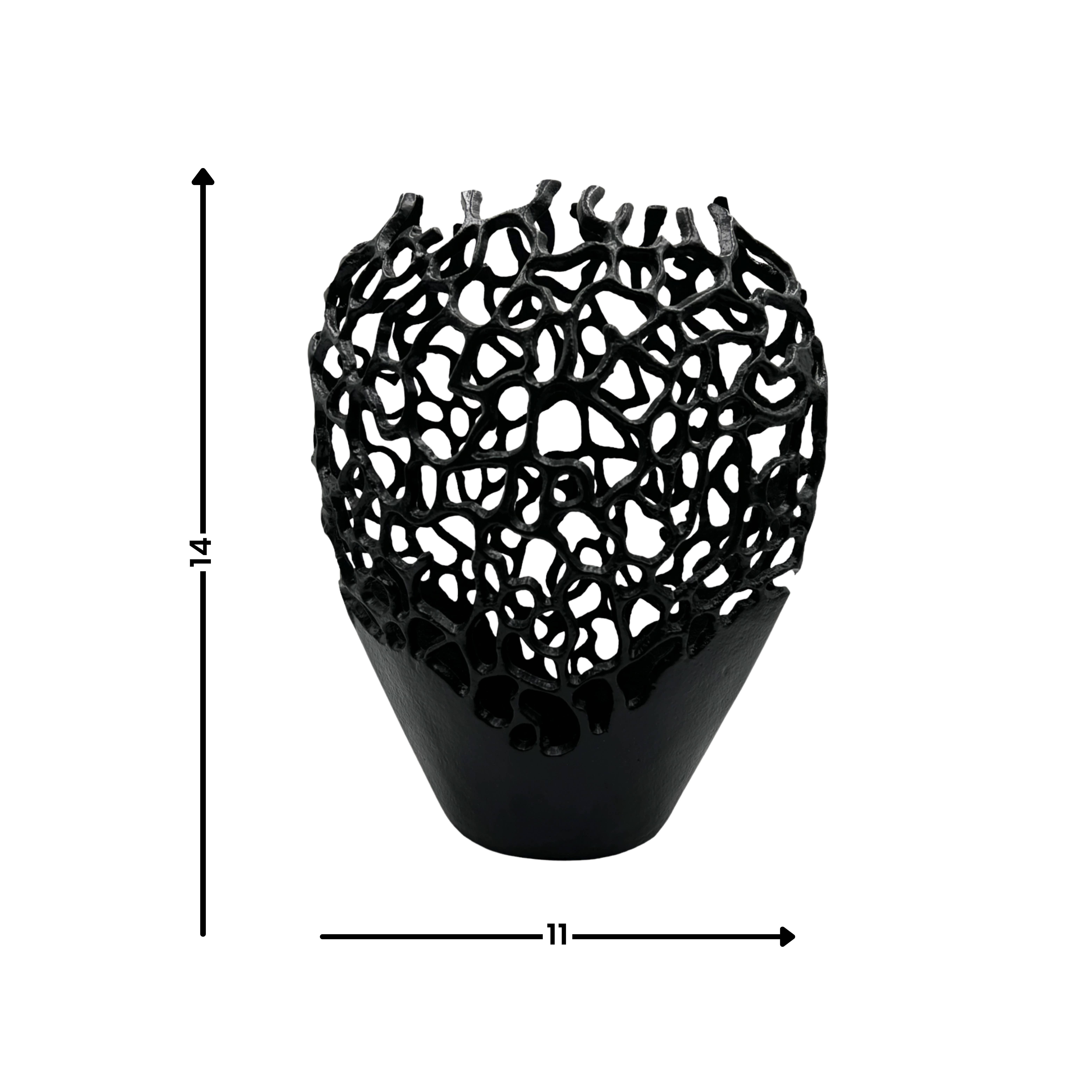 2626 Designs - Wholesale Vase - Aluminum Hollow-carved Birds Nest Flower Vase13