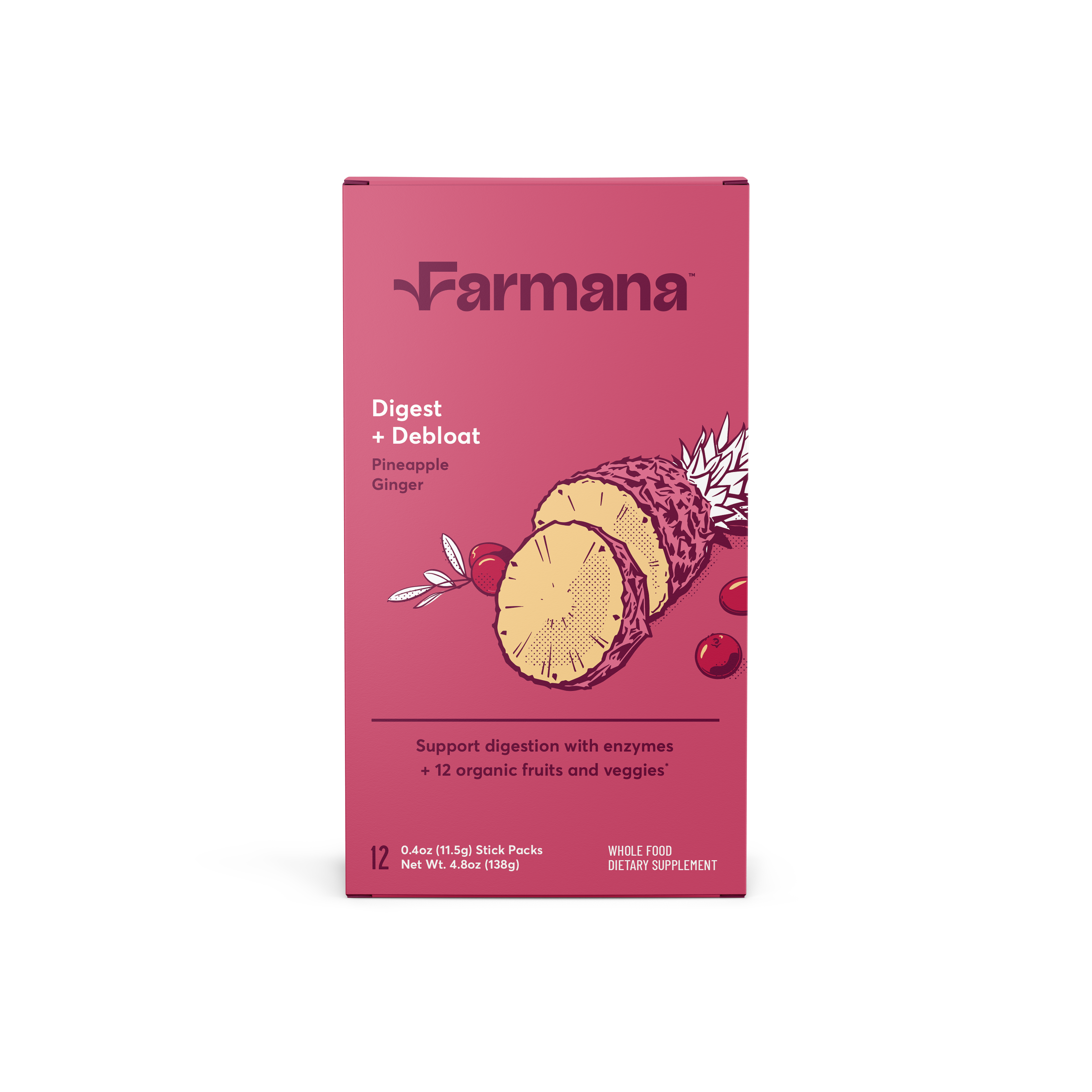 Farmana – Engroshandel Pulver til sunhedsdrik – Fordøj + Oppustethed - Funktionel Superfood Fordøjelsesblanding7