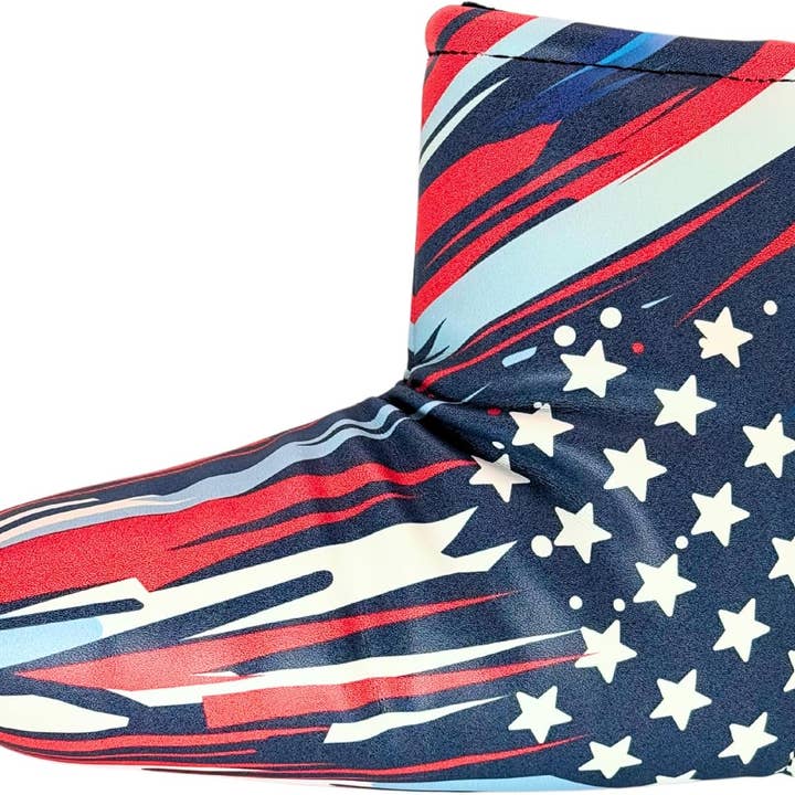 Stars & Stripes American Flag Golf Putter Cover - USA Flag Design, Fits Blade Putters, Waterproof & Protective Golf Club Cover, Stars and Stripes Design for wholesale by HODL 21