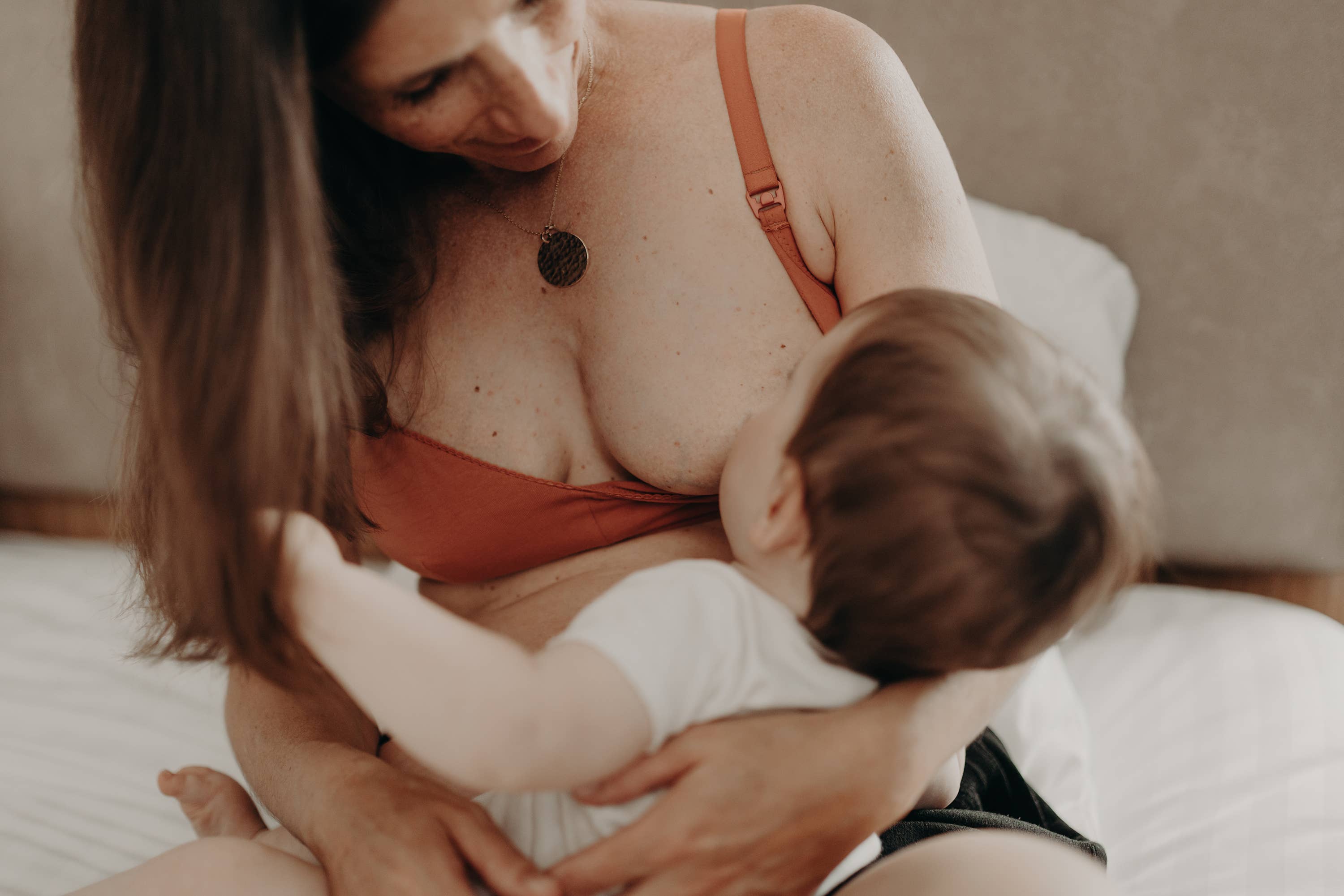 You&Milk – wholesale Nursing bra – Maternity – Terracotta nursing bra - Mumderwear1