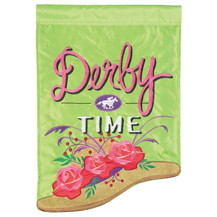 😲 Drapeau Derby en polyester thermoformé 29x42 pour la vente par Magnolia