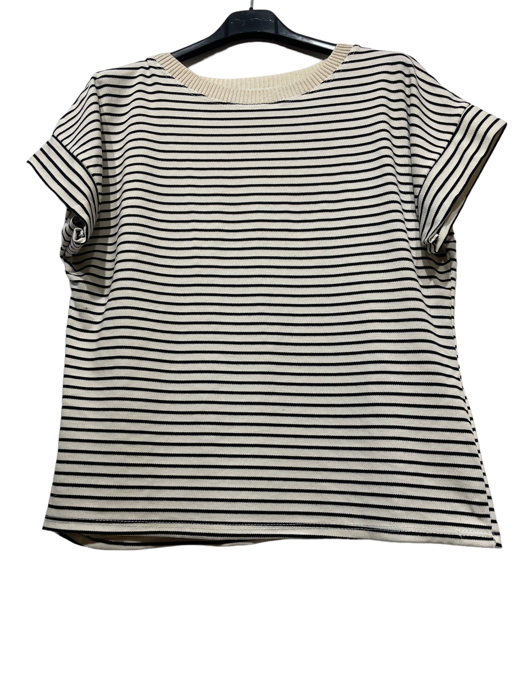 LINEN & COTTON HOUSE – Engroshandel T-shirt – til kvinder – 75042 MARINIERE3