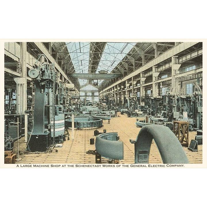 Postcard NS-381 General Electric Facility, Schenectady, New for wholesale by Found Image Press