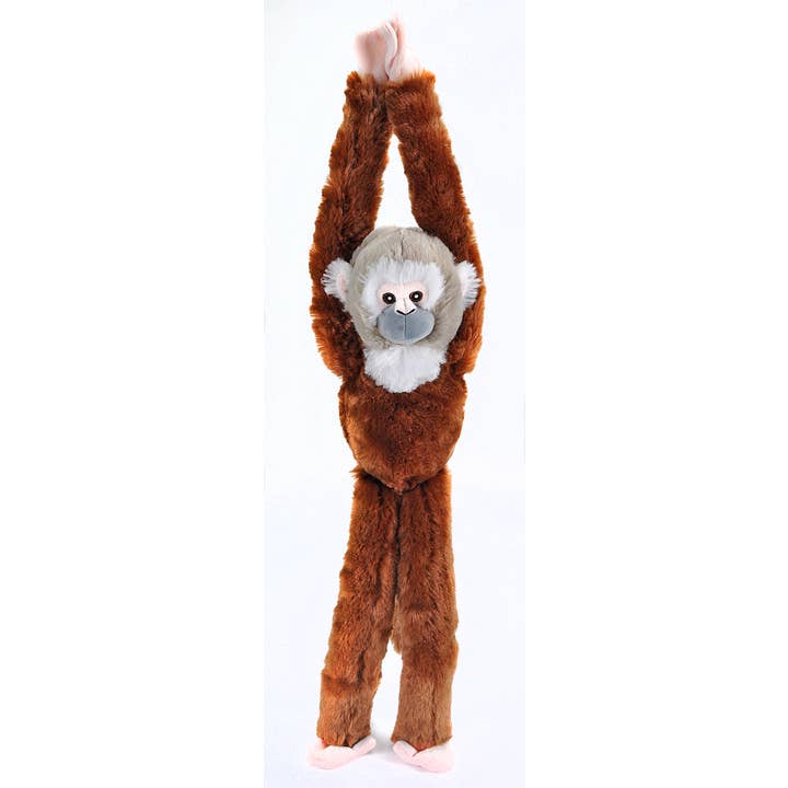 Ecokins, peluche a forma di scimmia scoiattolo da appendere, 55,9