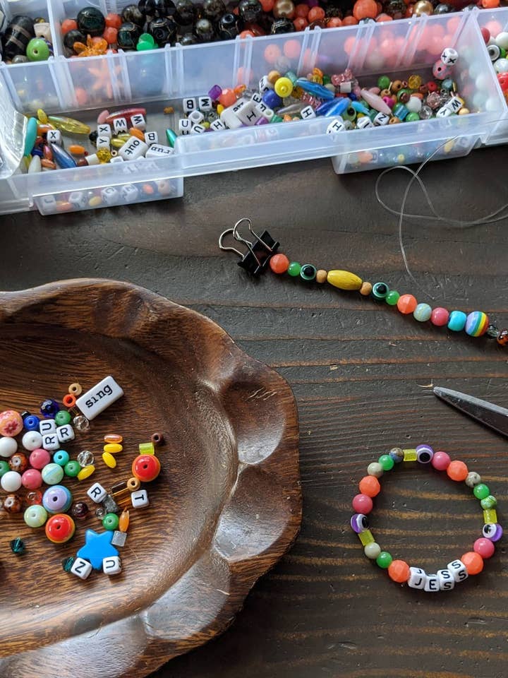 DIY armband maken set voor kinderen voor wholesale door JFOX Jewelry